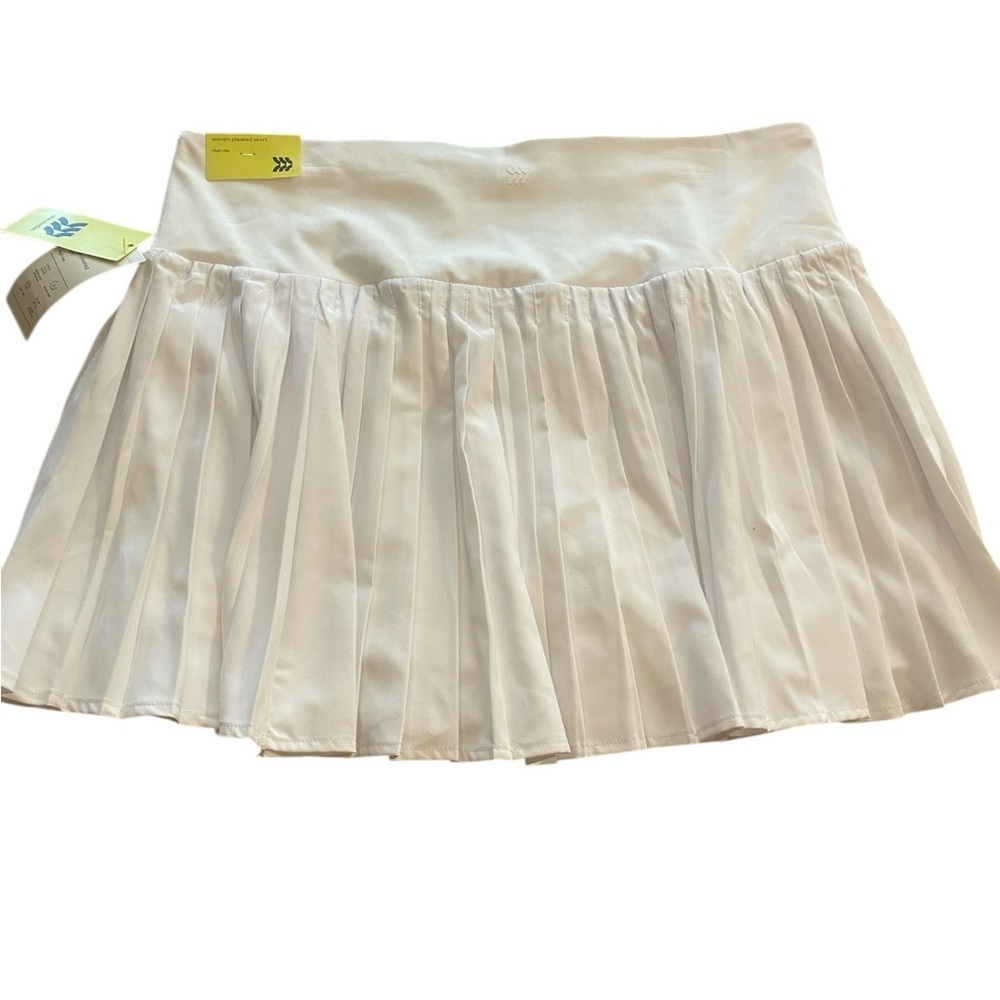 All in Motion White Tennis Athletic Pleated Skirt Skort New XXL